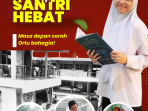 Merah dan Emas Modern Simpel Pendaftaran Beasiswa Berprestasi Instagram Post